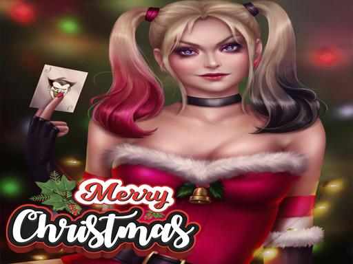 Harley Quinn Christmas Sweater Dress Up Online